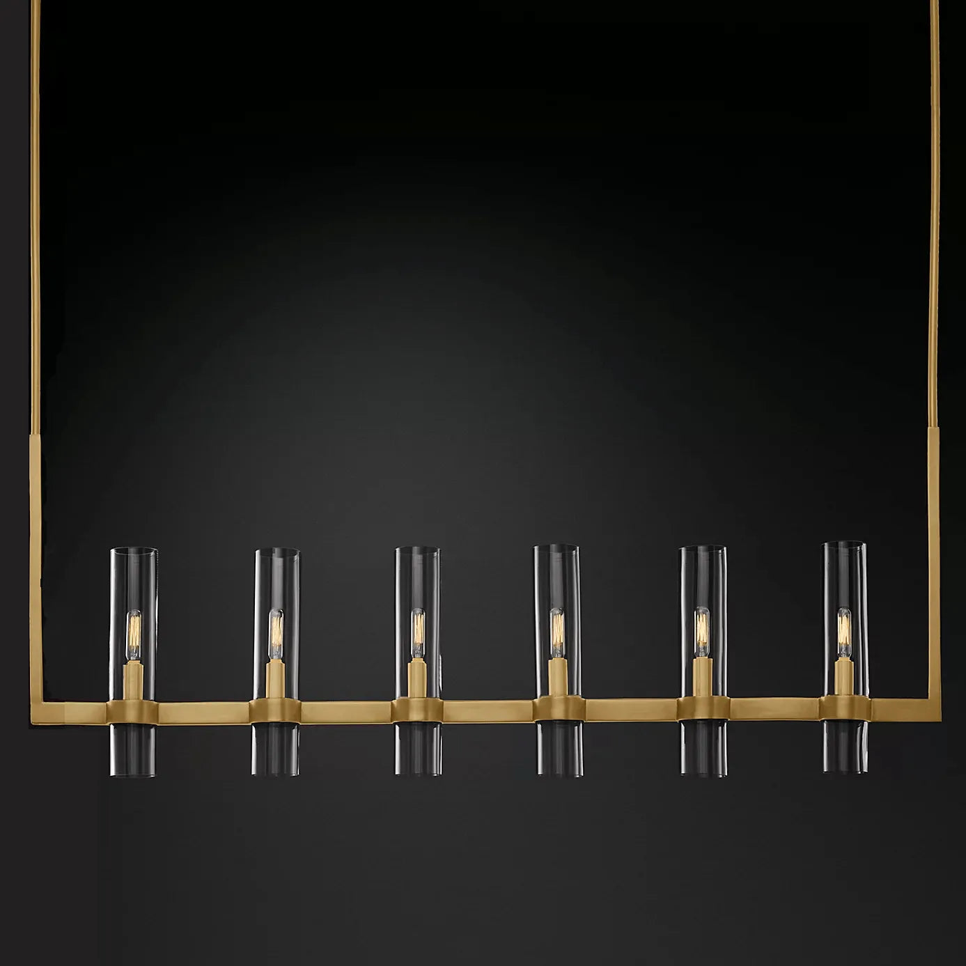 Ravelle Linear Chandelier Light 48"