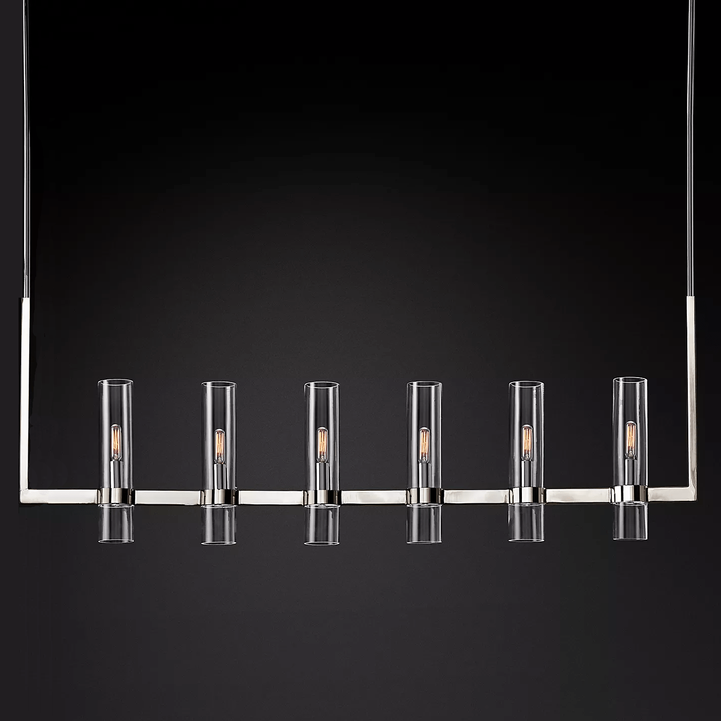 Ravelle Linear Chandelier Light 48"