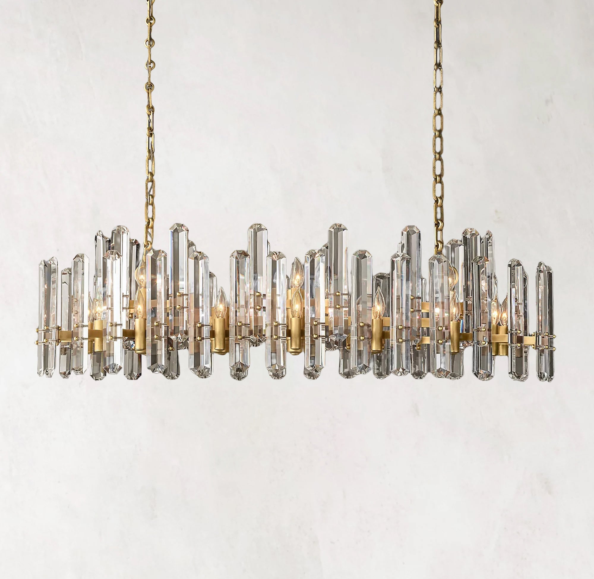 Bonnington Linear Chandelier Lighting 54"