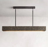 Vouvray Linear Brass Chandelier Lighting L54"/L72" for Dining Room