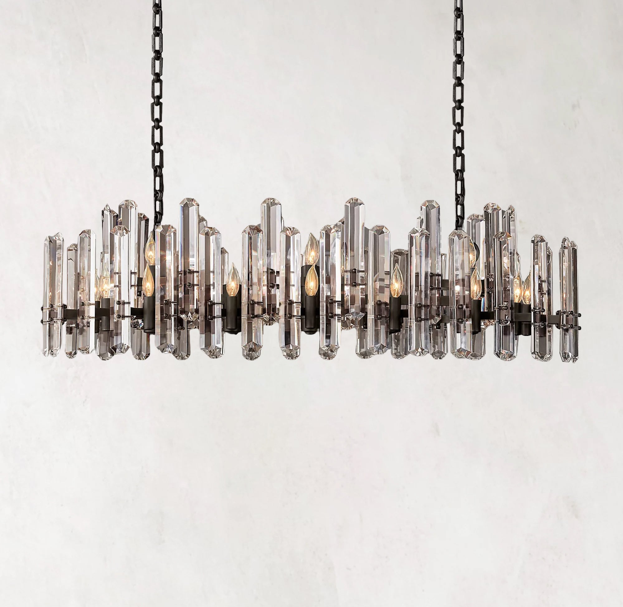 Bonnington Linear Chandelier Lighting 54"