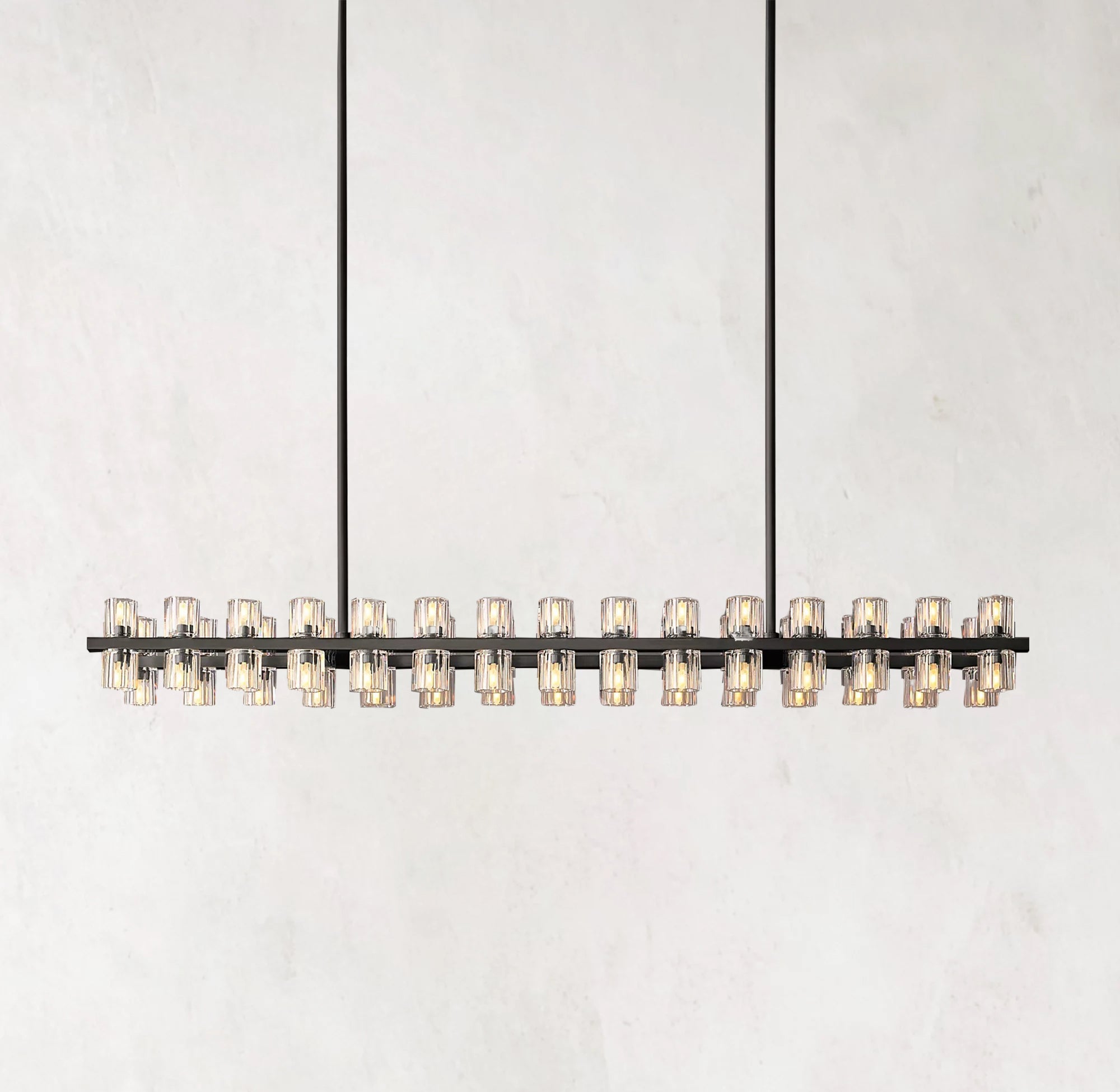 Arcachones Led Rectangular Chandelier Lighting 54"