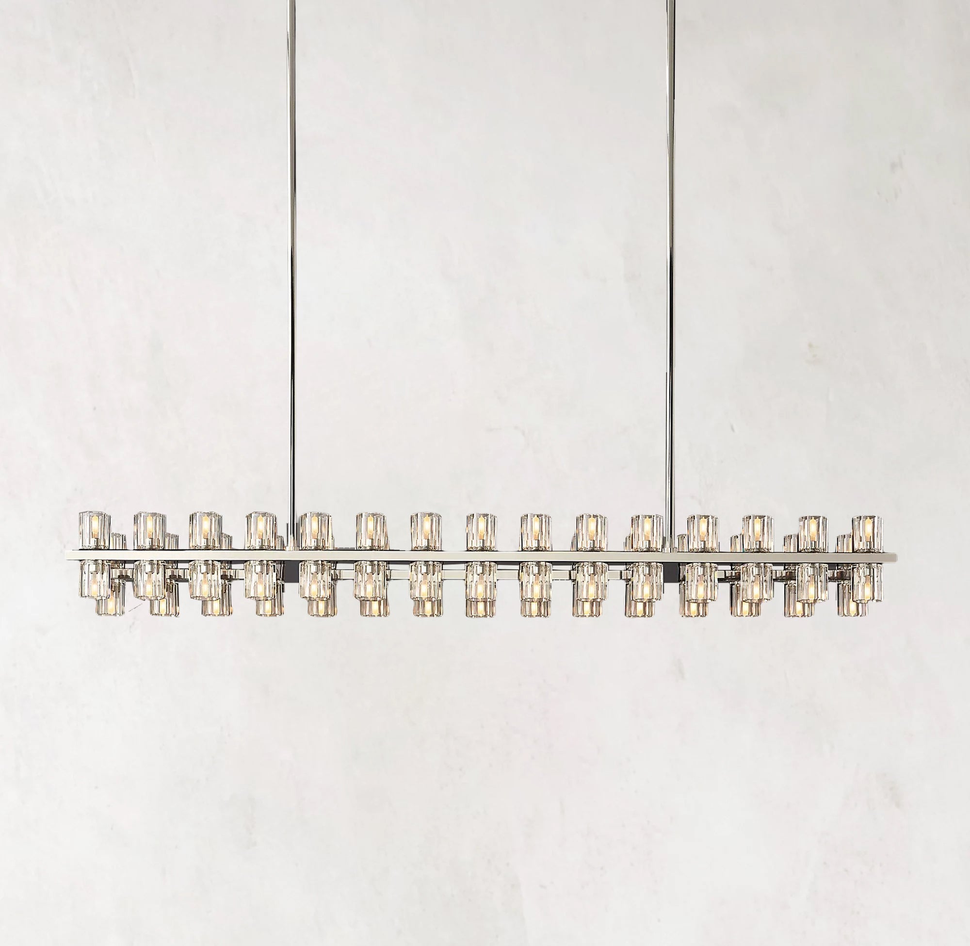 Arcachones Led Rectangular Chandelier Lighting 54"