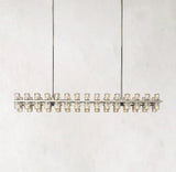 Arcachones Led Rectangular Chandelier Lighting 54"