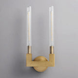 Cannele Double Head Candlestick Wall Sconce