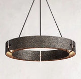 Vouvray Round Brass Chandelier Lighting D36"/D48"/D60" for Living Room