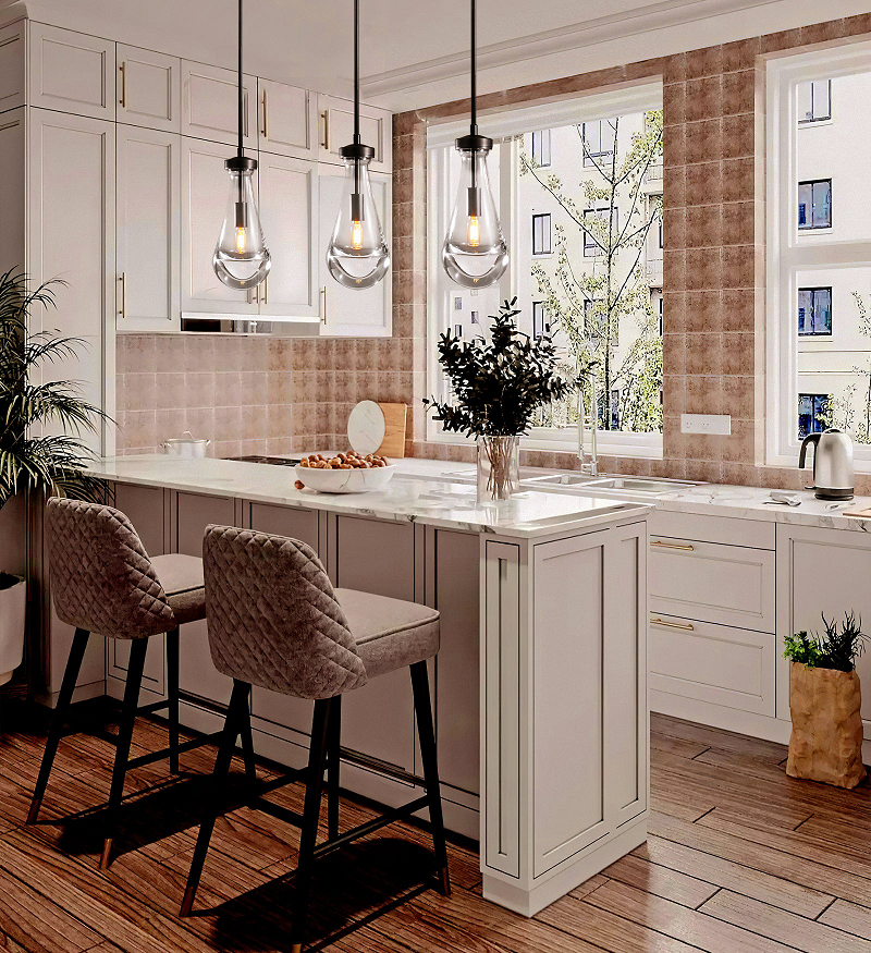 Raindrop Rod Pendant Lighting