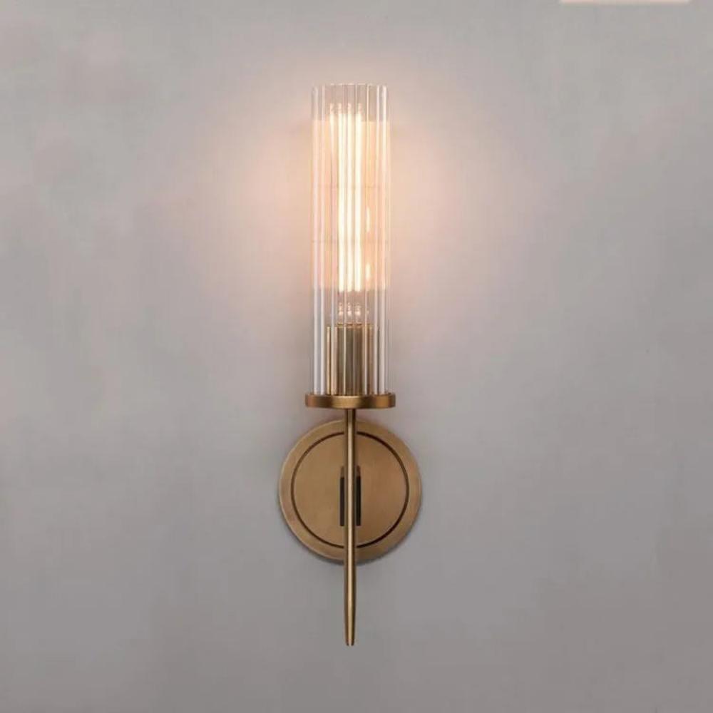 Modern Wall Sconce, Minimalist Glass Wall Light