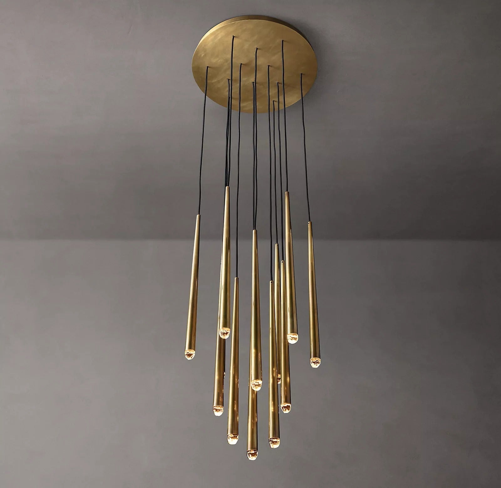Aquitaines Modern Round Chandelier Lights 24"