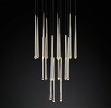 Aquitaines Modern Round Chandelier Lights 30"