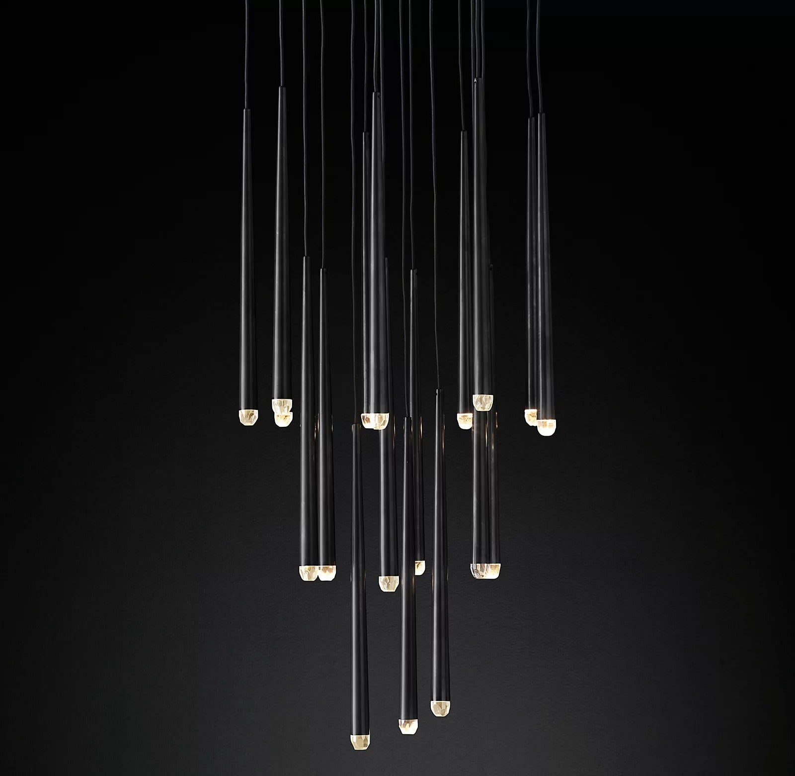 Aquitaines Modern Round Chandelier Lights 30"