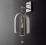Fulcrum Brass Grand Elegant Wall Sconce Lights Fixtures 29"