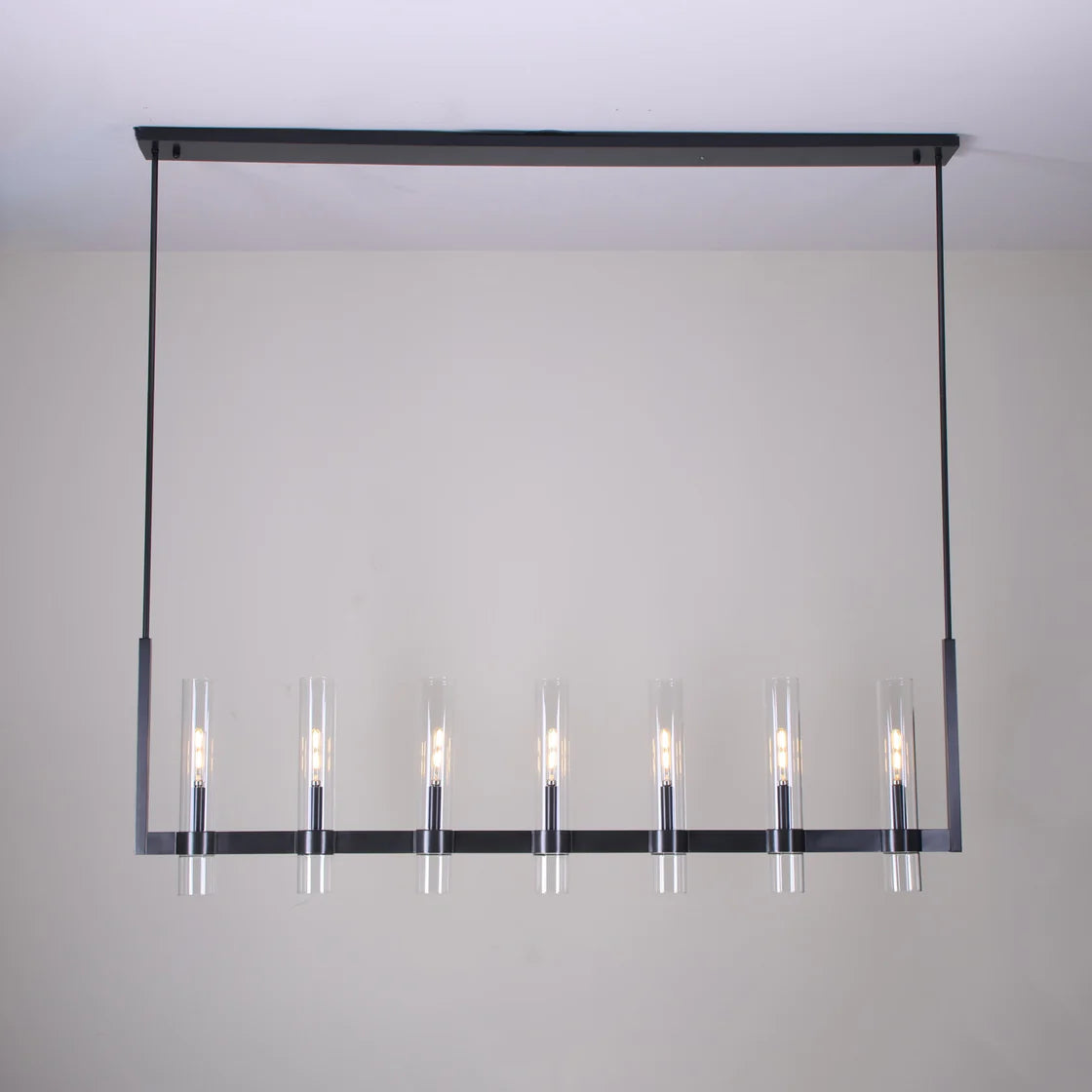 Ravelle Linear Chandelier 59" Modern Dining Room Lighting