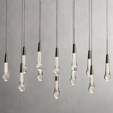Modern Soltaire Linear Chandelier 37'' 50'' 70'' 87" 120"