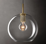 Utilitaires Globe Shade Pendant Light