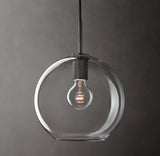 Utilitaires Globe Shade Pendant Light