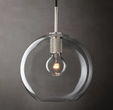 Utilitaires Globe Shade Pendant Light