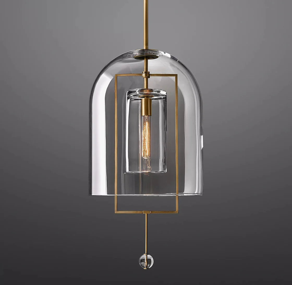 Fulcrum Utilitaire Grand Modern Pendant Fixtures 32"