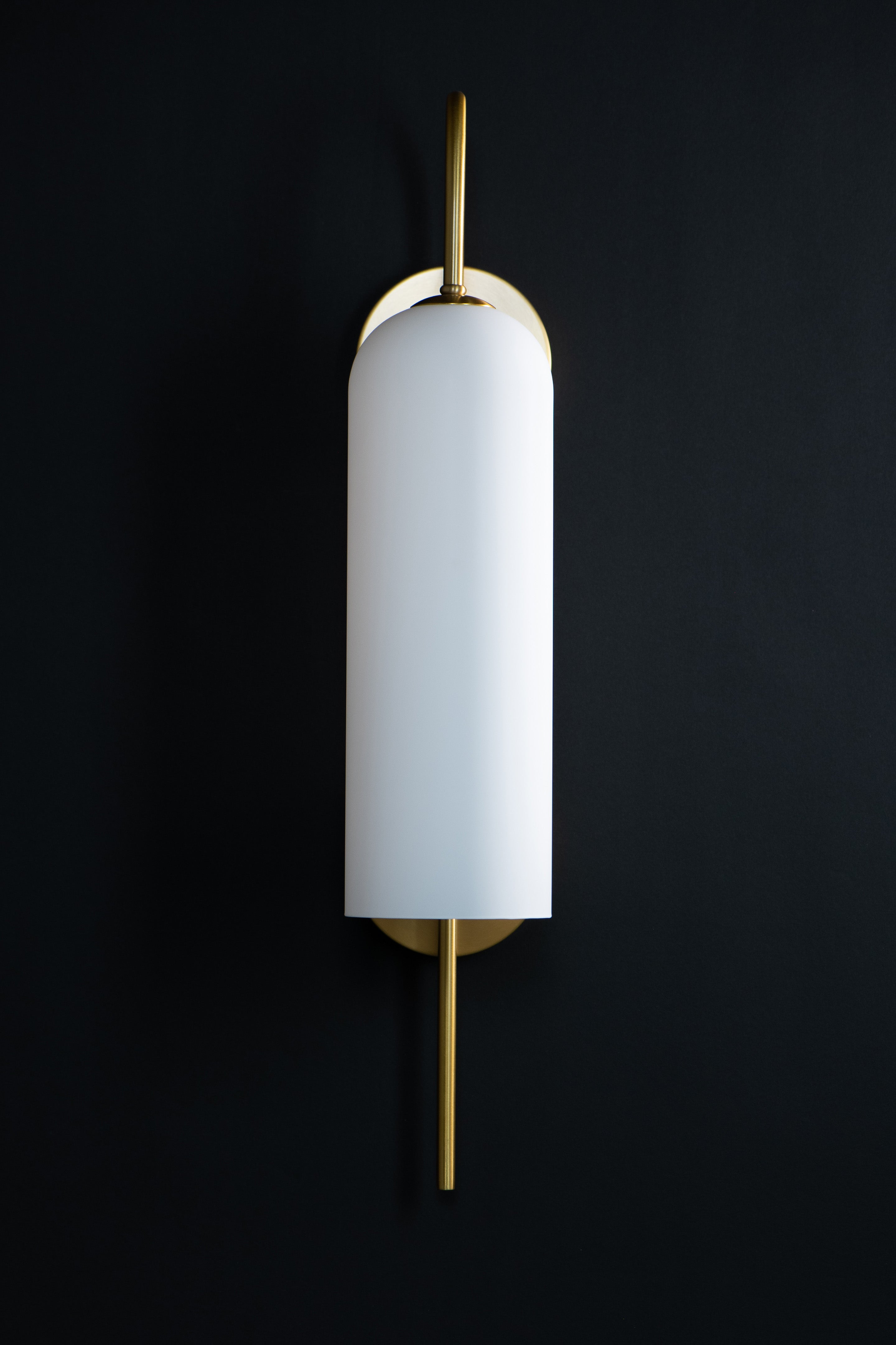 Opal Glass Wall Sconce