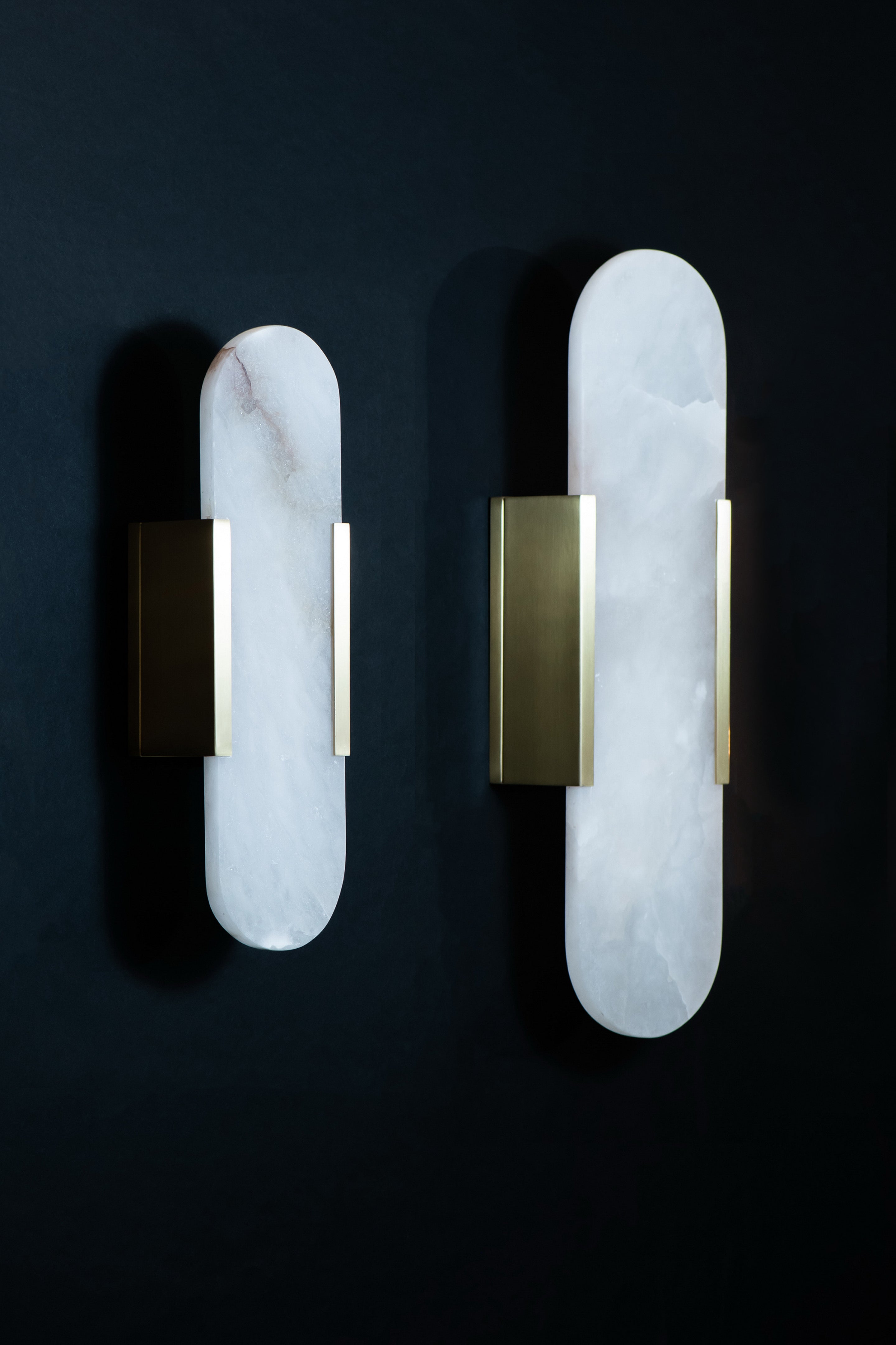 Hayden Alabaster Wall Sconce Contemporary