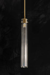Monaco Fluted Glass Pendant Light