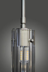 Monaco Fluted Glass Pendant Light