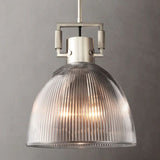 Machinist Prismatic Cloche Pendant Light