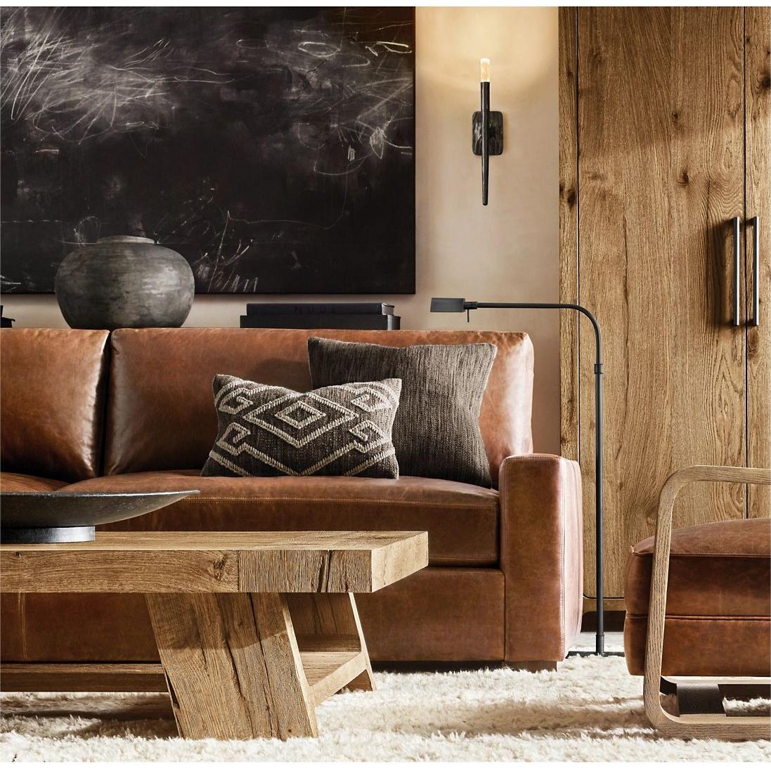 Thaddeus Modern Forged Brass Grand Wall Sconces 36"H For Living Room, Bedroom