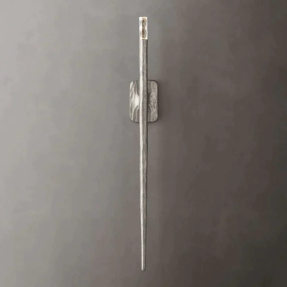 Thaddeus Modern Forged Brass Grand Wall Sconces 36"H For Living Room, Bedroom
