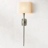 Thaddeus Modern Forged Brass Shaded Wall Sconce For Living Room