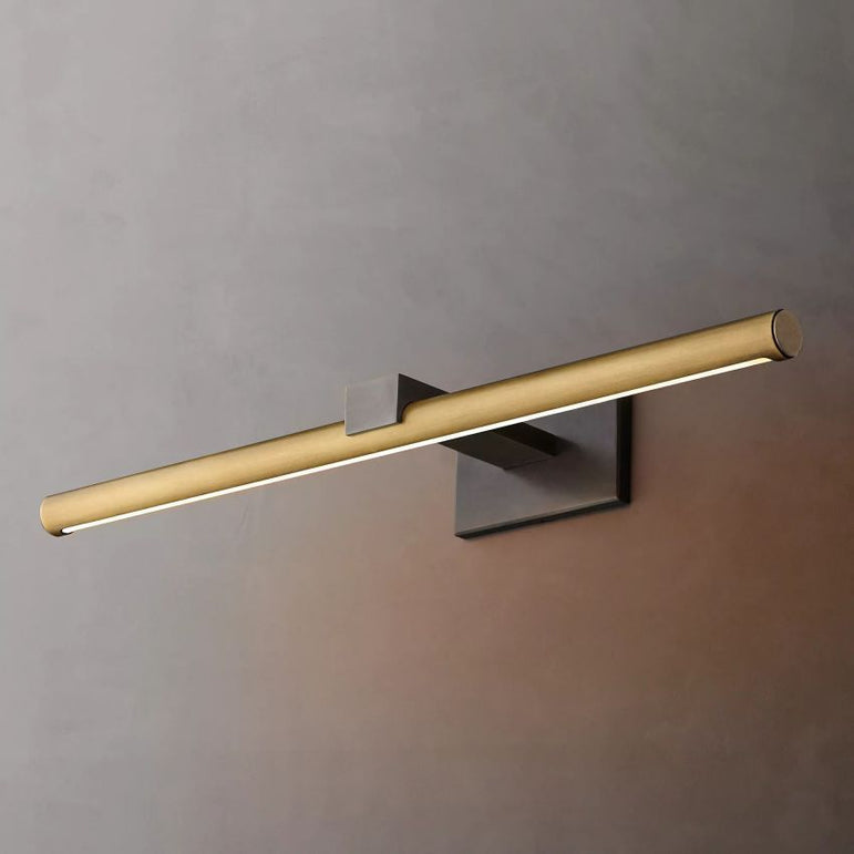 Velan Led Picture Light Brass Wall Sconce Light