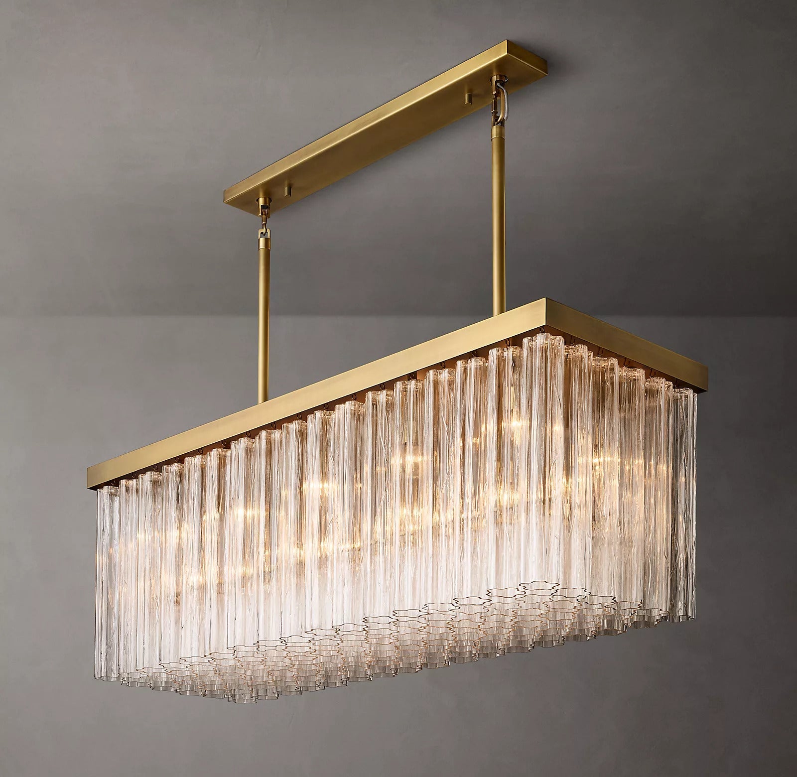 Cielo Linear Chandelier Lighting 54" for Living Room