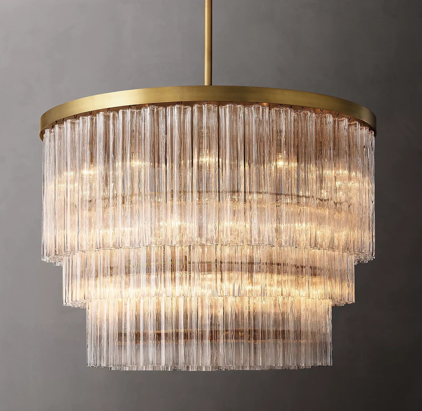 Cielo 3-Tier Round Chandelier Lighting 36" for Living Room