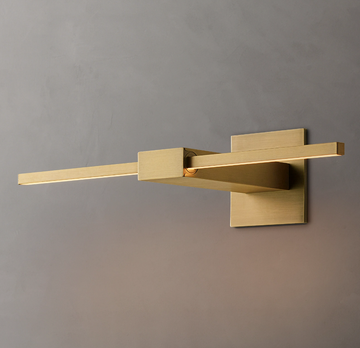 Forma Brass Picture Wall Sconce Light