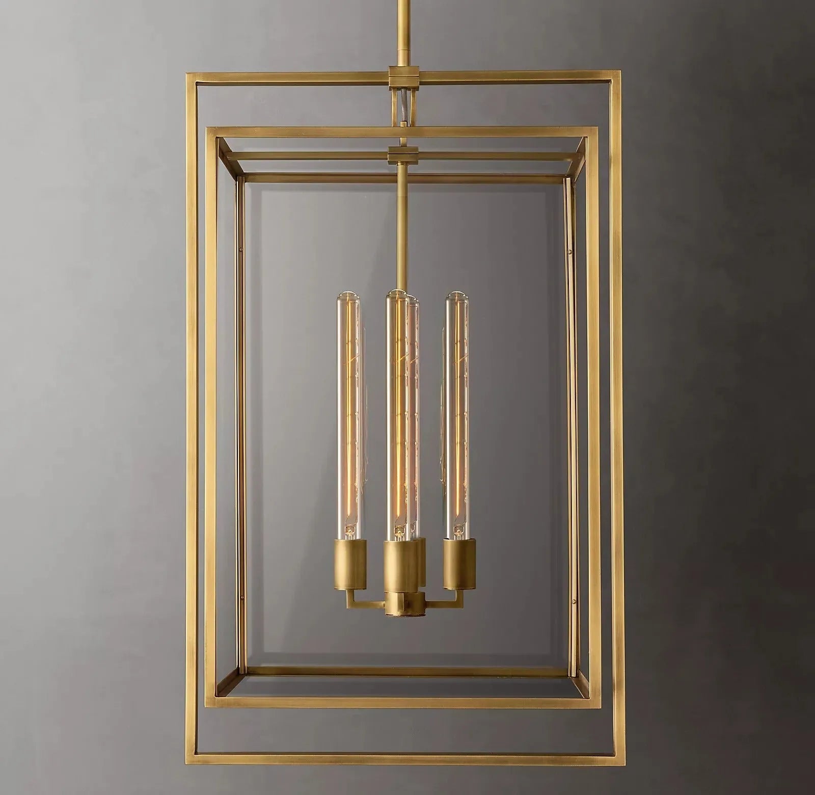 Beckman Lantern Pendant Lights 26"