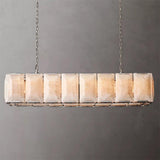 Harlowe Calcite Rectangular Chandelier 55" For Living Room
