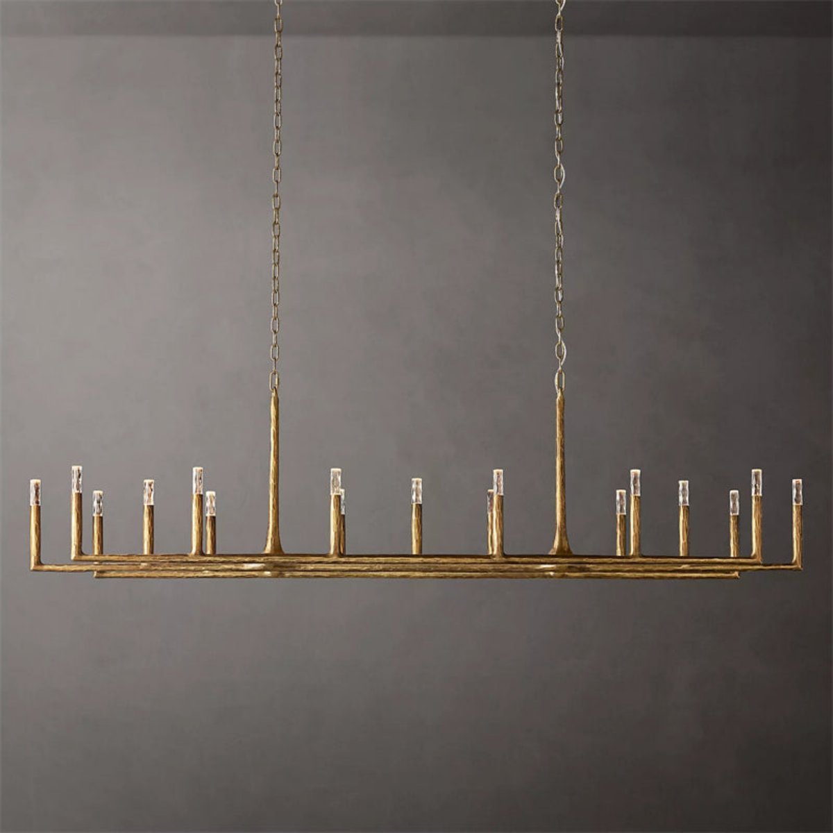 Thaddeus Linear Chandelier Lighting 96"