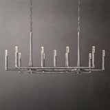 Thaddeus Linear Chandelier Lighting 54" For Living Room - 11 Lights