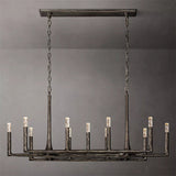 Thaddeus Linear Chandelier Lighting 54" For Living Room - 11 Lights