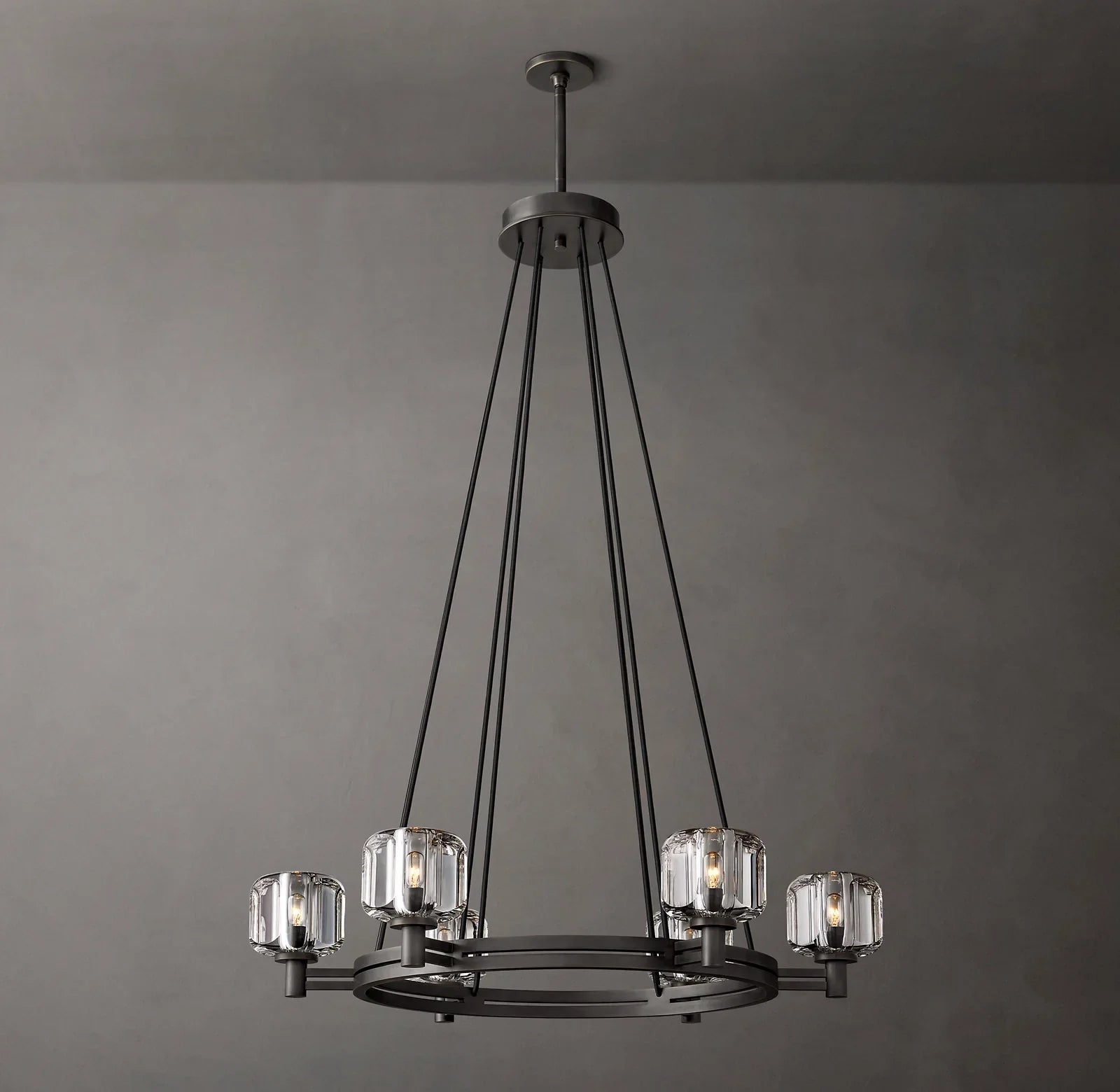 Demaret  Round Chandelier Lighting 24"
