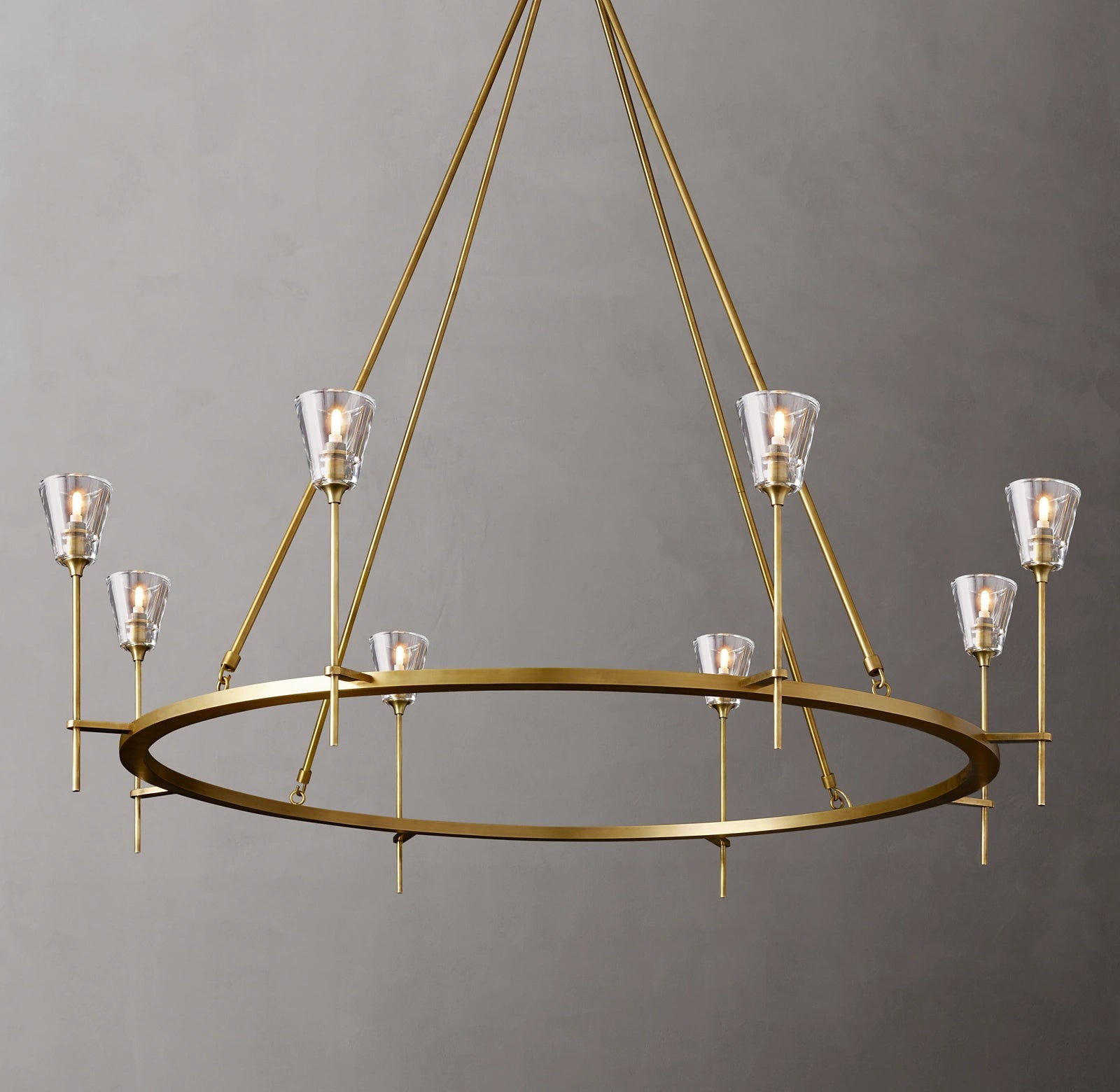 Torche Round Modern Luxury Chandelier Lighting 58"